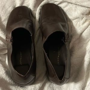 Chunky “Conga” Cloudwalkers brown leather loafer slip on shoes Sz 11